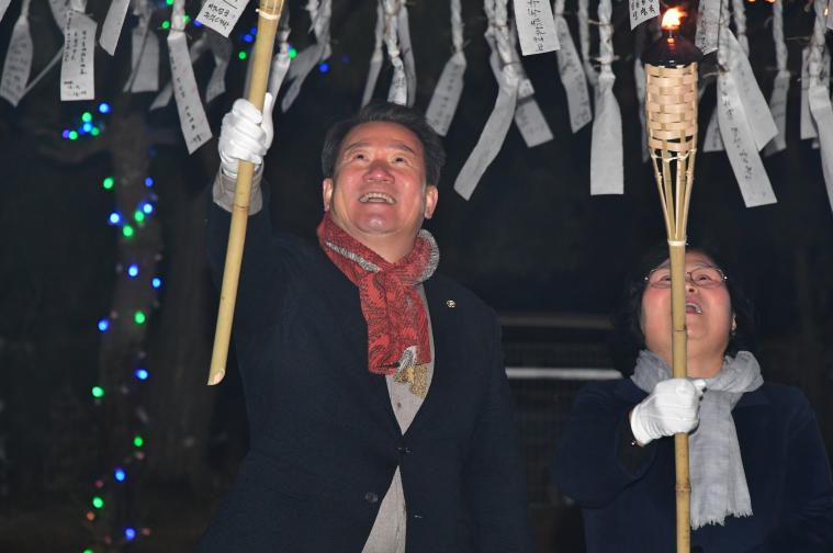 2025 함평 겨울빛축제 송년의 밤 낙화놀이(2025.12.31.) 7