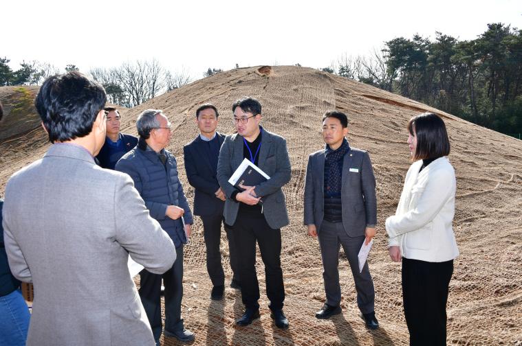 학교면 마산리 고분군 현장심사(2025.12.19.) 5