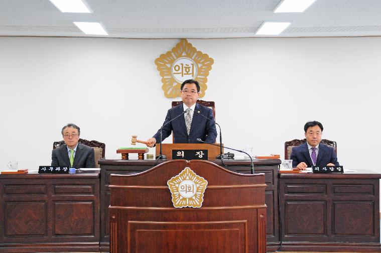 제224회 함평군의회 임시회 제1차 본회의 개회 (2016.07.12)