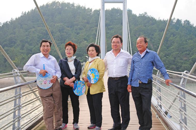 함평군의회 선진의정활동 및 목재데크 벤치마킹[강진군 가우도 출렁다리,신안군 가란대교,신안군 짱뚱어다리] (2016.09.01~02)