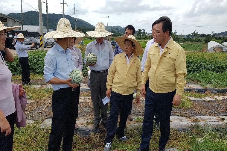 정동영대표 가뭄관련 피해지역 현장방문(2018.08.16.)