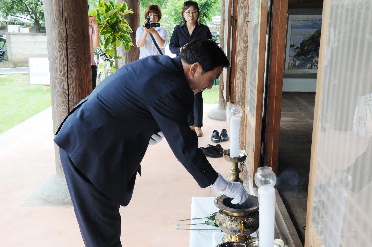순국108주기 남일심수택 의병장 추모식(2018.09.06.) 2
