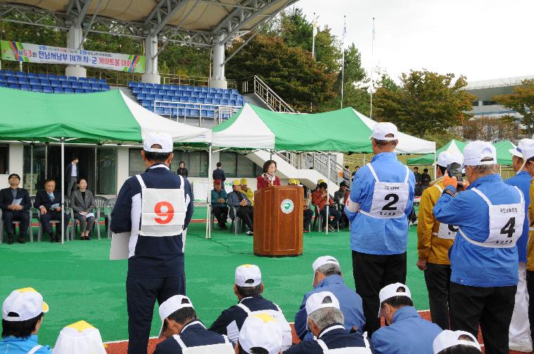 제53회 전남서남부지역 14개시.군 게이트볼대회(2018.10.11.) 3
