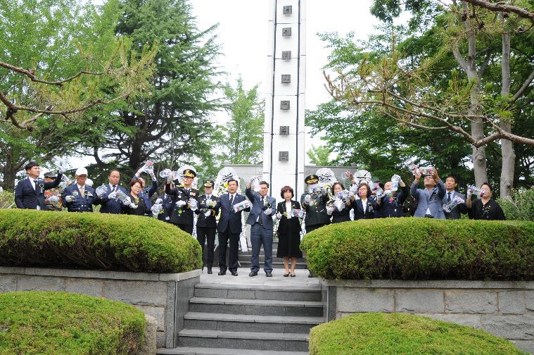 제64회 현충일추념식 (추모나비날리기)2019.06.06