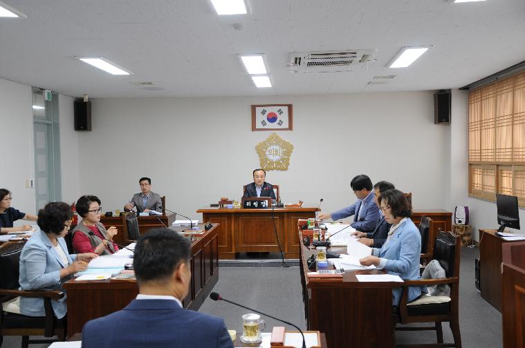제250회 함평군의회 임시회 1-4차 경제건설위원회(2019.07.22.~07.25.) 2