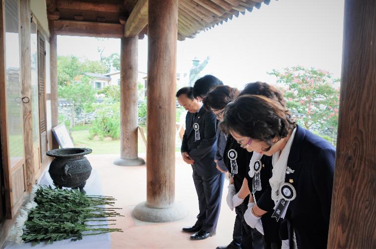 순국109주기 남일 심수택 의병장 추모식(2019.09.06.) 6