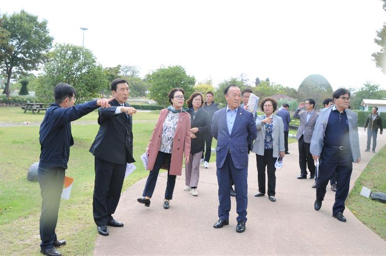 2019 국향대전 행사장 현장방문(2019.10.14.) 6