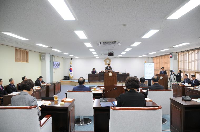 제254회 함평군의회 제2차 정례회 개회식 및 1차 본회의(2019.11.21.) 2