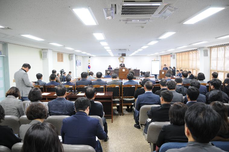 제254회 함평군의회 제2차 정례회 개회식 및 1차 본회의(2019.11.21.) 3