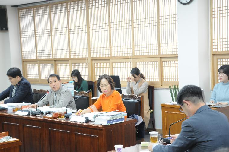 제254회 함평군의회 제2차 정례회 1~6차 일반행정위원회(2019.11.21. ~ 11.29.) 6