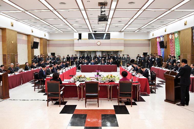 제250회 전라남도 시군의회 의장협의회 회의 및 의정봉사상 수여(2020.01.10.) 3