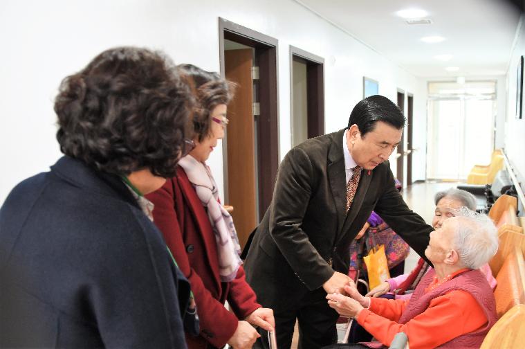 설명절 사회복지시설 방문(2020.01.22.)