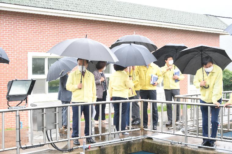 제261회 함평군의회 임시회 함평정수장 현장방문(2020.07.24) 8