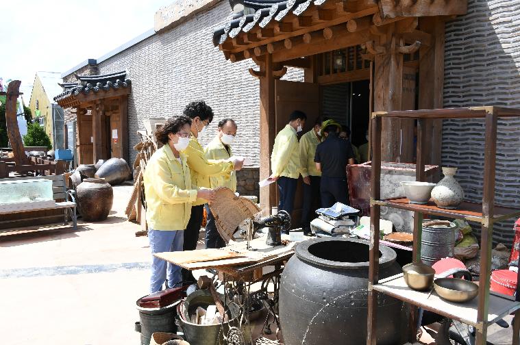 엑스포공원 침수피해 현장방문(2020.08.09.) 2