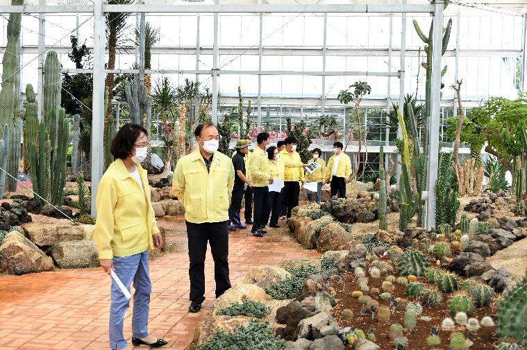 엑스포공원 침수피해 현장방문(2020.08.09.) 5