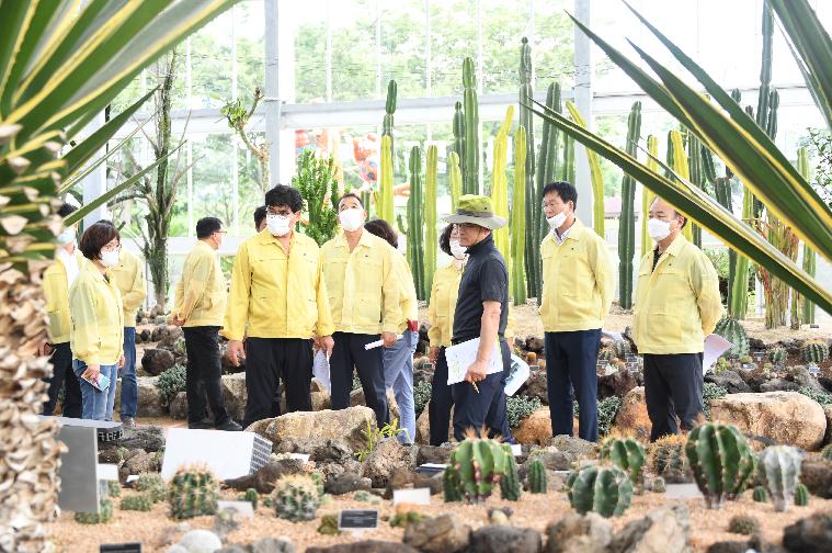 엑스포공원 침수피해 현장방문(2020.08.09.) 6