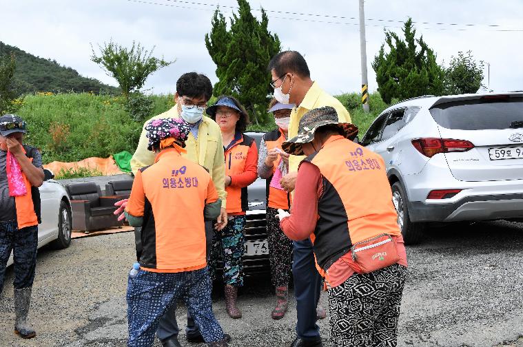 농업회사법인하이팜 수해현장 방문(2020.08.11.)
