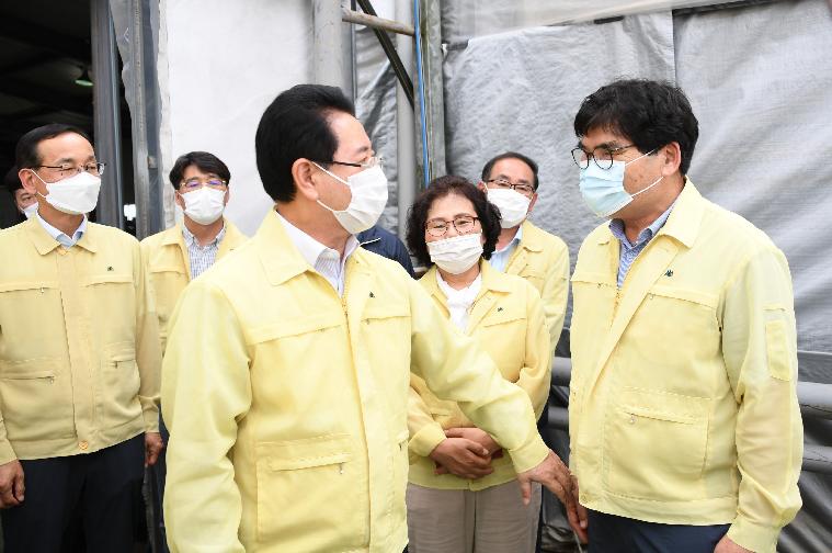 농업회사법인하이팜 수해현장 방문(2020.08.11.) 6