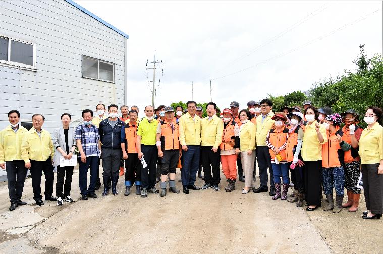 농업회사법인하이팜 수해현장 방문(2020.08.11.) 9