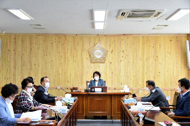 제261회 함평군의회 임시회 폐회중 제1차 의회운영위원회(2020.09.01.)