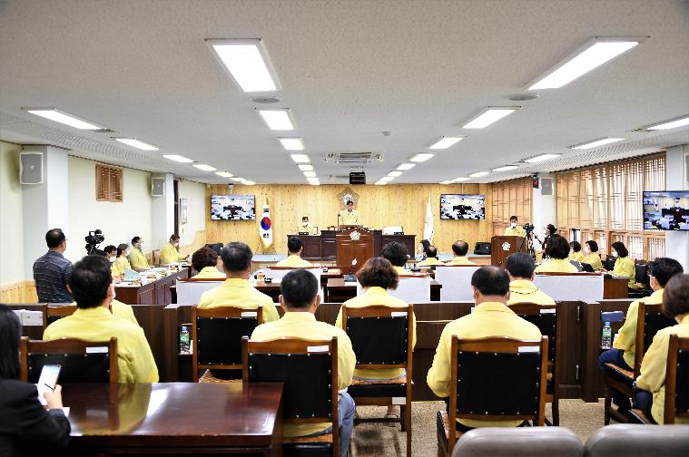 제262회 함평군의회 임시회 제1차 본회의(2020.09.09.)