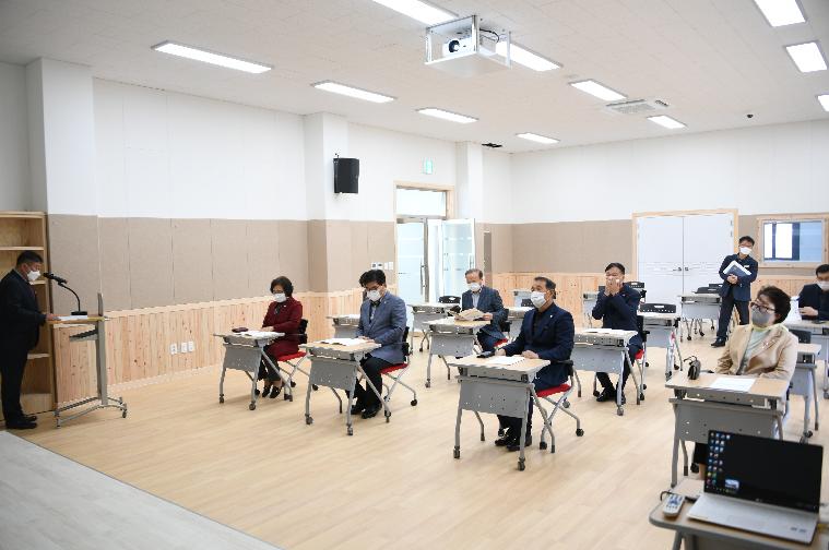 함평군 귀농산어촌 체류형지원센터 및 해수찜 치유센터 현장방문(2021.3.16.)