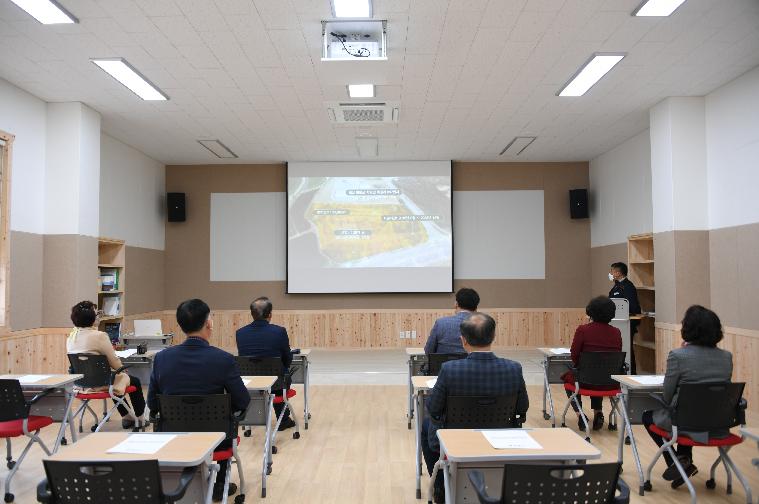 함평군 귀농산어촌 체류형지원센터 및 해수찜 치유센터 현장방문(2021.3.16.) 3