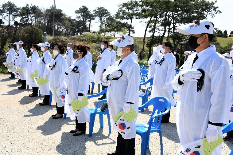 기미 4 ·8만세운동 추모식(2021.4.8.)