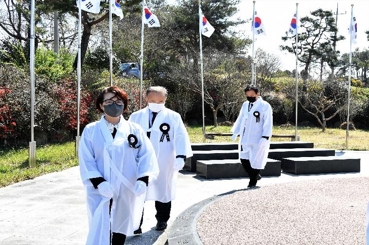 기미 4 ·8만세운동 추모식(2021.4.8.) 6