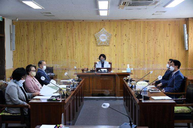 제265회 함평군의회 임시회 폐회중 제3차 의회운영위원회(2021.4.21.) 2