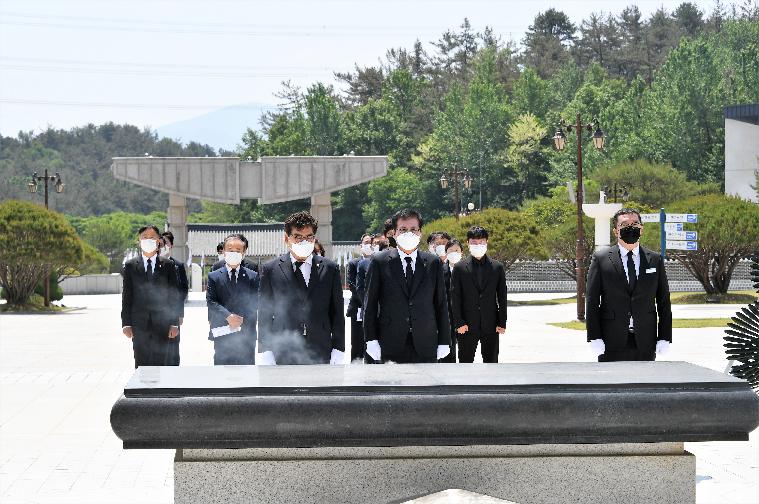 제41주년 5·18민주화 운동 5월 영령 추모 518마리 나비 날리기(2021.5.13.) 4