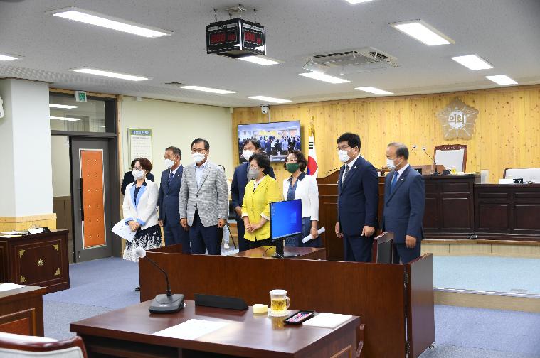 제267회 함평군의회 제1차 정례회 개회식 및 제1차 본회의(2021.6.15.) 7