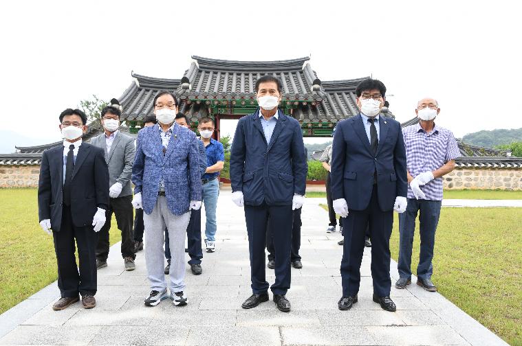 독립운동가 일강 김철 선생 참배(2021.6.29.)