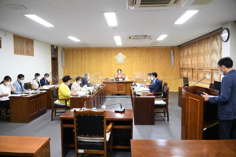 제268회 함평군의회 임시회 폐회중 제1차 의회운영위원회(2021.8.24.) 2
