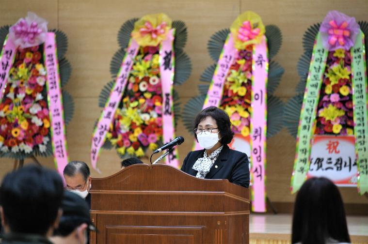 함평배드민턴협회 제7대·8대 회장단 이취임식(2022.3.26.) 6