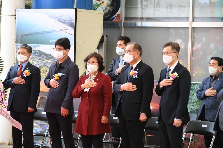 함평전통시장상인회 회장 이취임식(2022.4.7.) 3