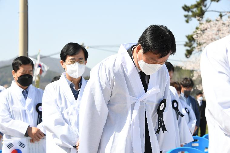 기미4·8만세운동 추모식(2022.4.8.) 4