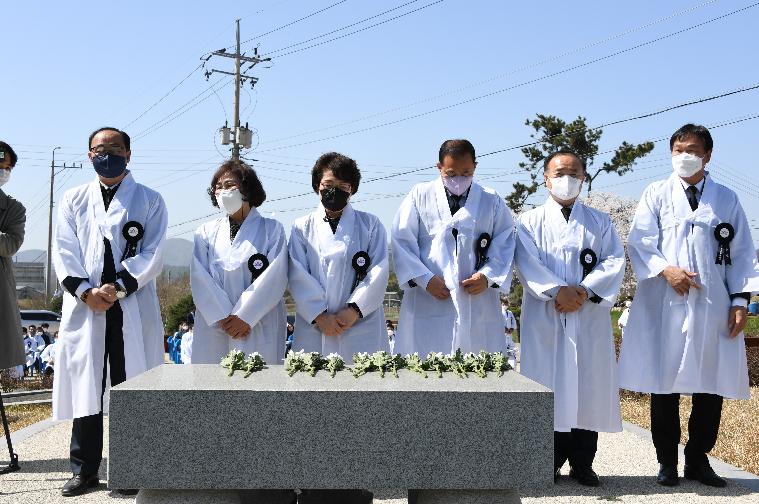 기미4·8만세운동 추모식(2022.4.8.) 5