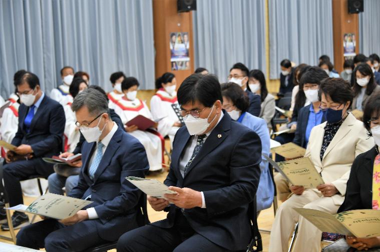 군민화합 및 제24회 함평나비대축제 성공기원 기도회(2022.4.28.) 3