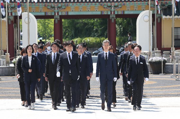 제42주년 5·18 민주화운동 5월 영령 추모 나비날리기행사(2022.5.16.) 2