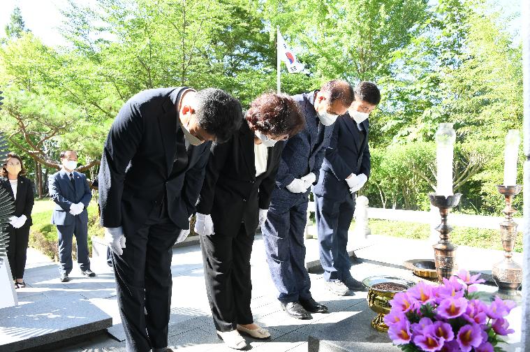 현충탑 참배(2022.7.1.) 2
