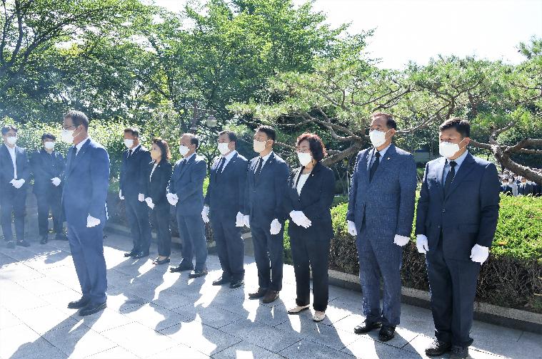 현충탑 참배(2022.7.1.) 5