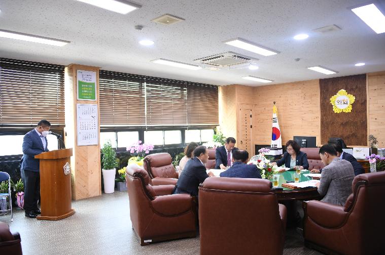 제9대 함평군의회 제1차 의원간담회(2022.7.5.) 6