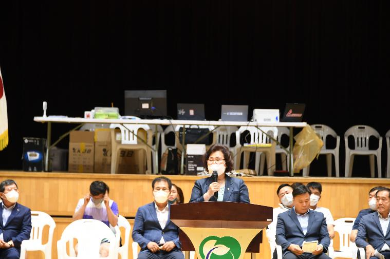 제13회 함평천지 배드민턴축제 개회식(2022.7.9.) 8