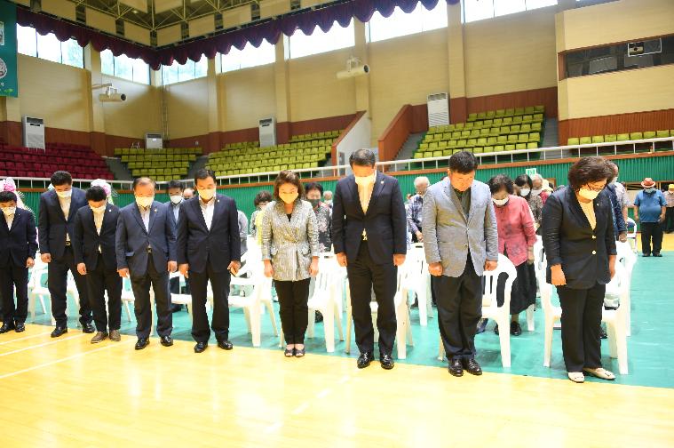 (사)대한노인체육회전라남도함평군지회 창립총회 및 회장 이취임식(2022.7.12.)