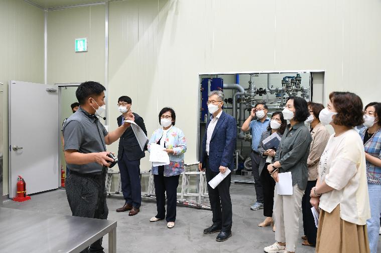 함평축협 축산물 유통센터 현장방문(2022.8.10.) 6