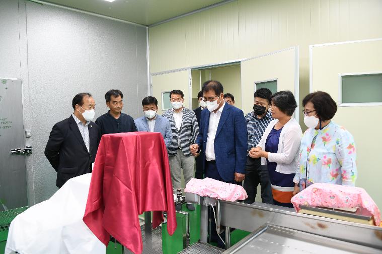 나산면 함평애푸드(한과가공공장) 확장이전 준공식(2022.8.12.) 3