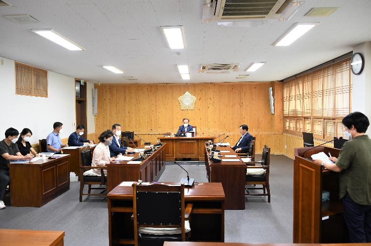 제275회 함평군의회 임시회 폐회중 제1차 의회운영위원회(2022.9.5.) 2