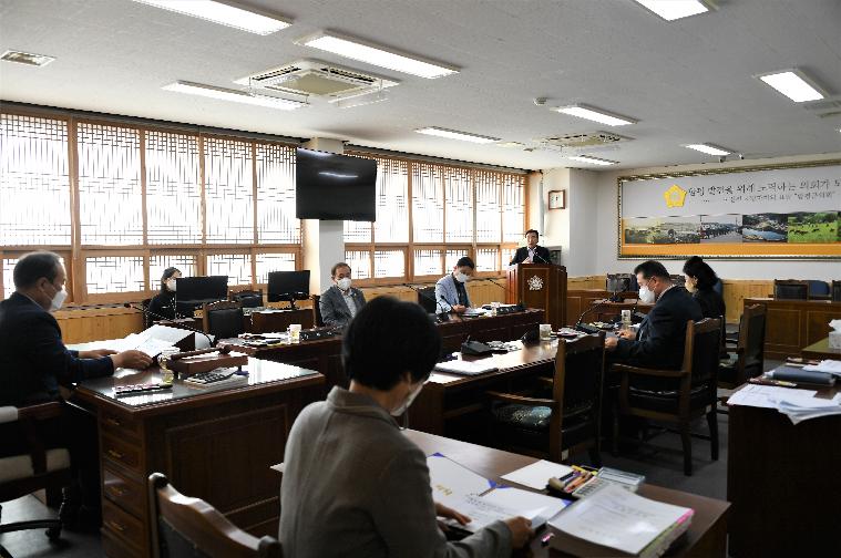 제276회 함평군의회 제1차 정례회 폐회중 제1차 의회운영위원회(2022.11.1.)