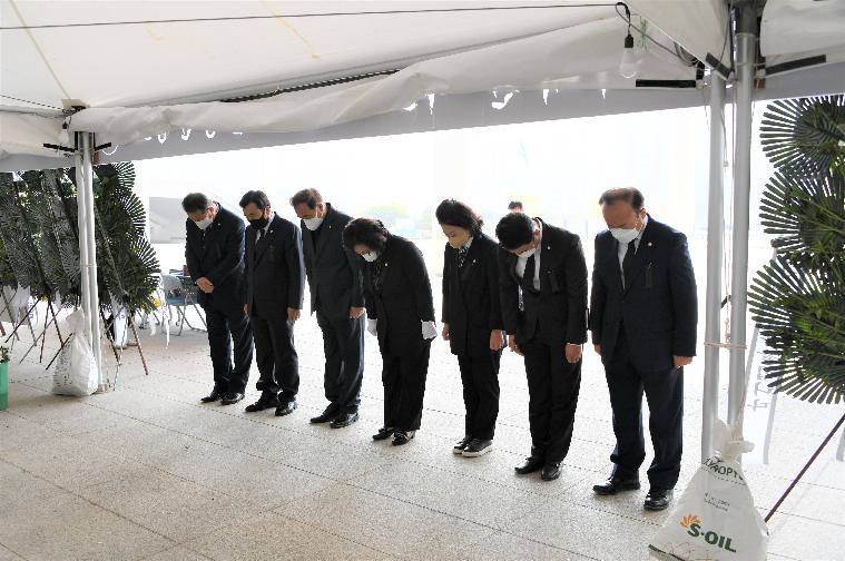 이태원 참사 전남도청 합동분향소 조문(2022.11.2.) 3